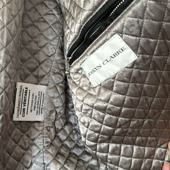 Joslyn Clarke moto jacket with Leather Accents - M - Picture 6 of 8